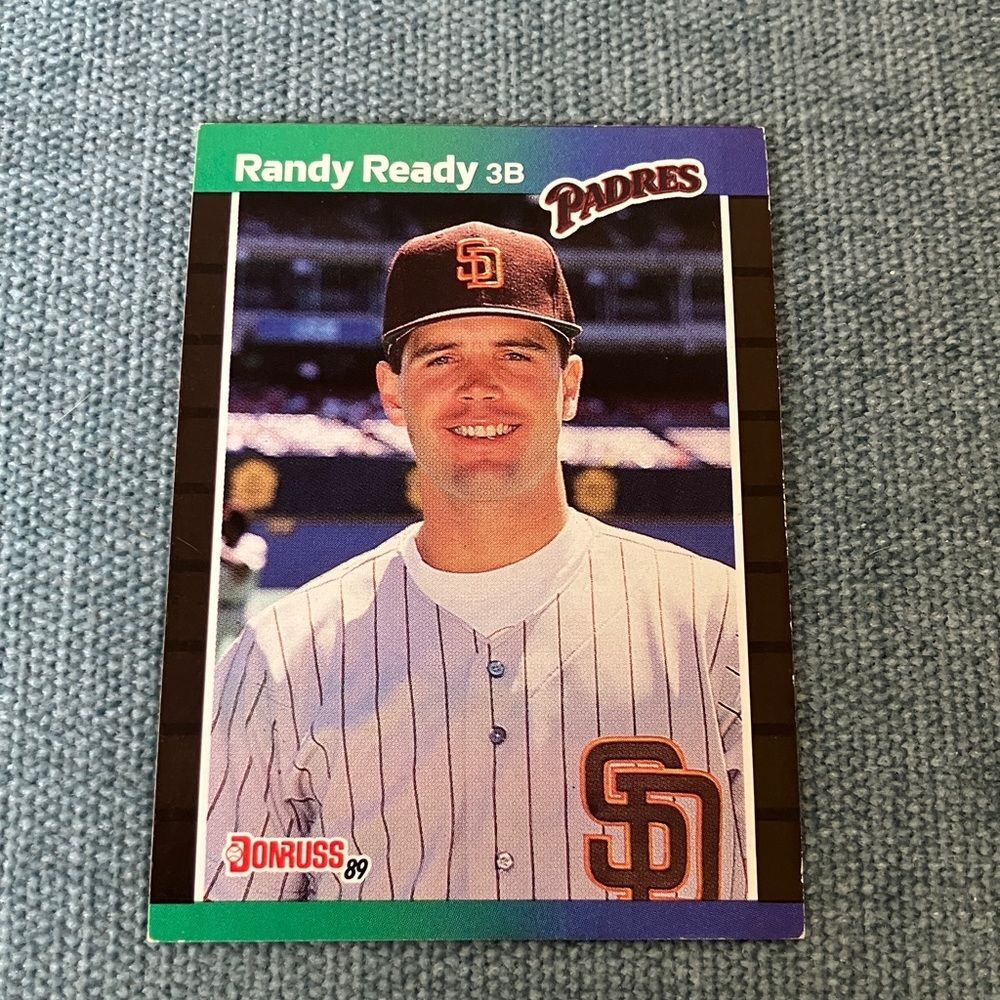 1989 Donruss San Diego Padres Baseball Card Trading Card